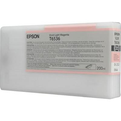 EPSON Cart. d'encre vivid light mag. T653600 Stylus Pro 4900 200ml
