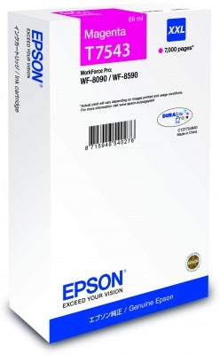EPSON Cart. d'encre XXL magenta T75434N WF 8090/8590 7000 pages