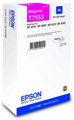 EPSON Cart. d'encre XL magenta T75534N WF 8010/8090 4000 pages