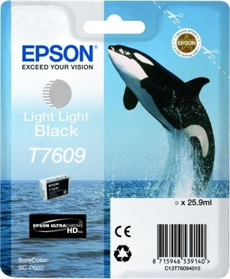 EPSON Cart. d'encre light lig. noir T760940 SureColor P 600 25,9ml