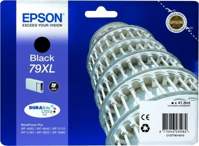 EPSON Cart. d'encre XL noir T790140 WF 5110/5620 2600 pages