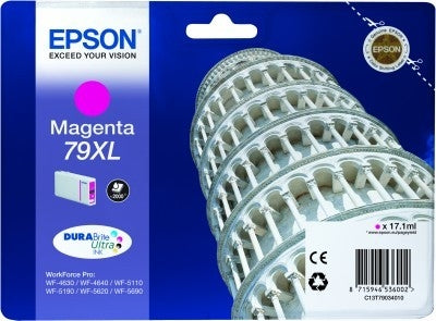 EPSON Cart. d'encre XL magenta T790340 WF 5110/5620 2000 pages
