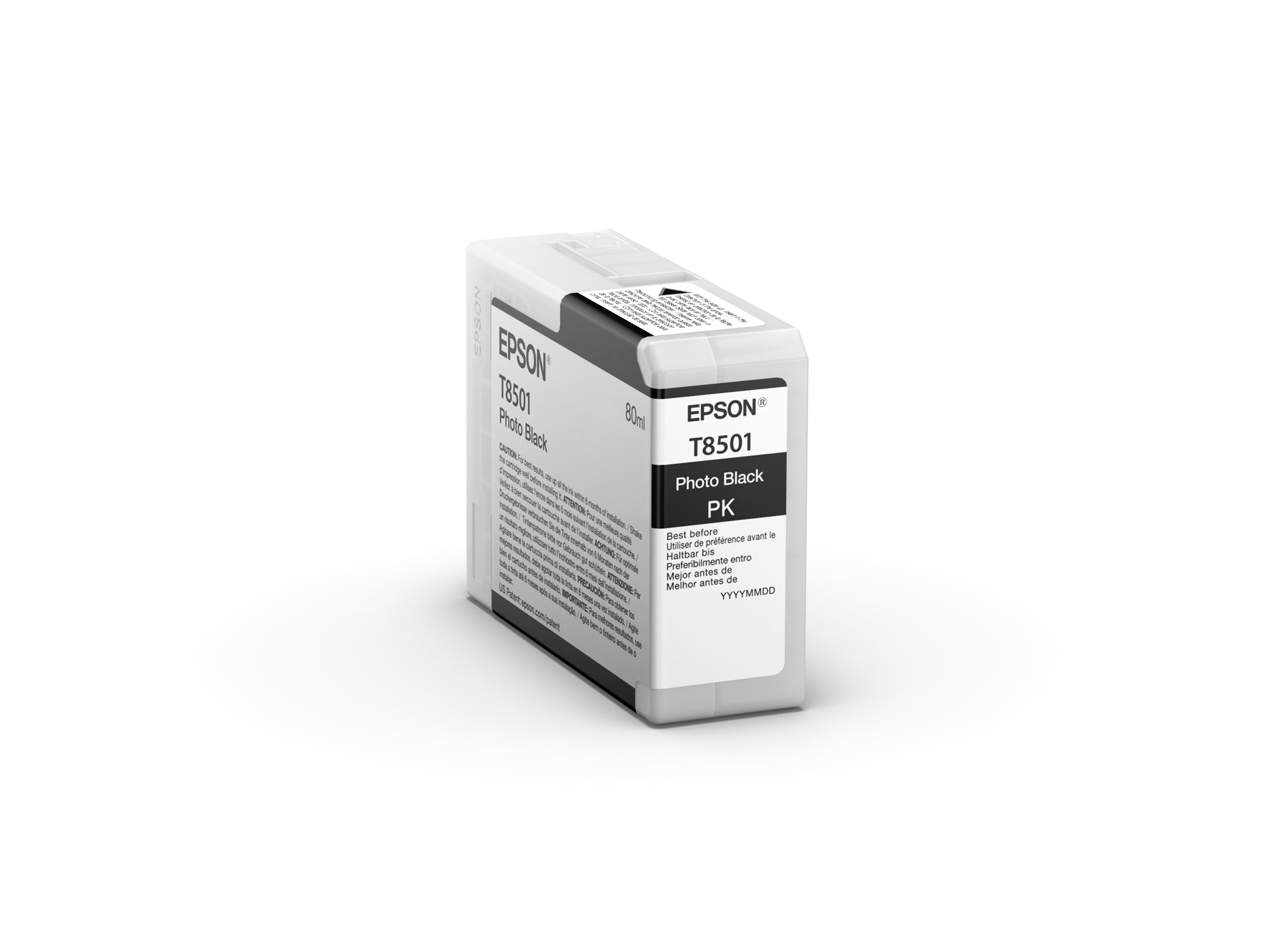 EPSON Cart. d'encre photo noir T850100 SureColor SC-P800 80ml