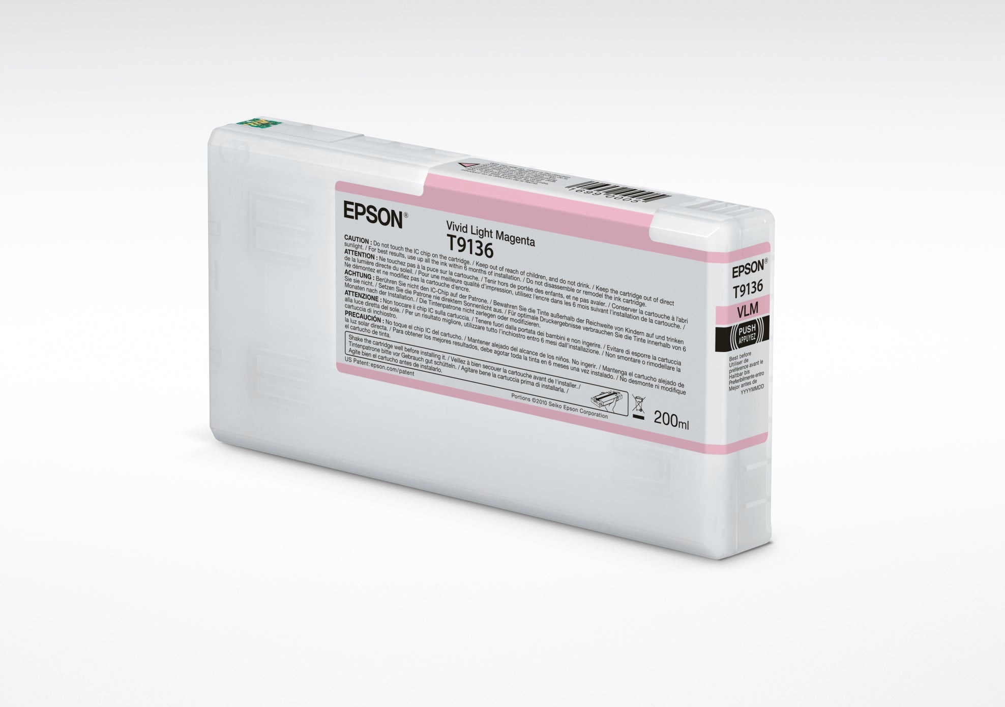 EPSON Cart. d'encre vivid light mag. T91360N SureColor SC-P5000 STD 200ml