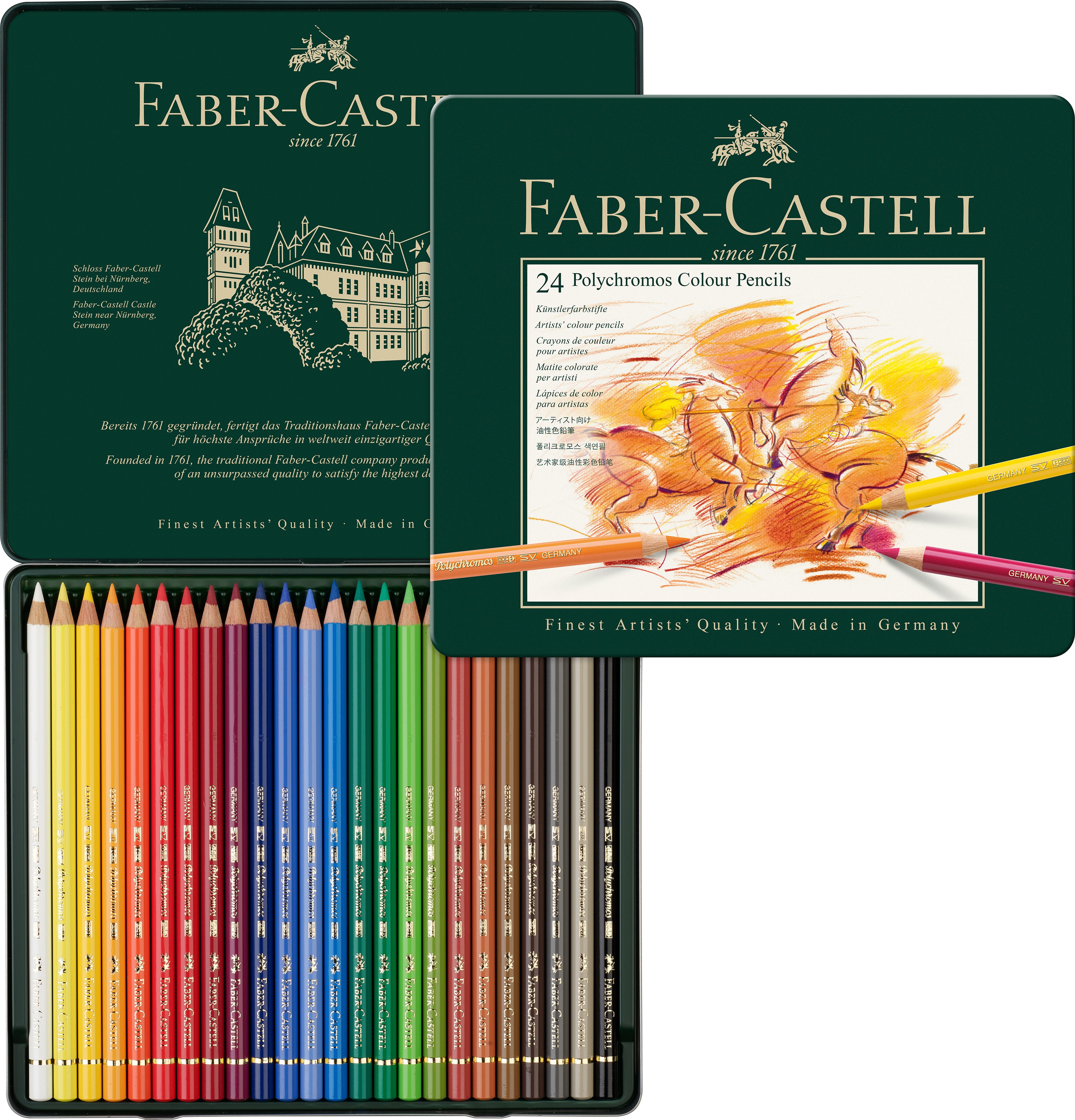 FABER-CA. Crayon de couleur Polychromos