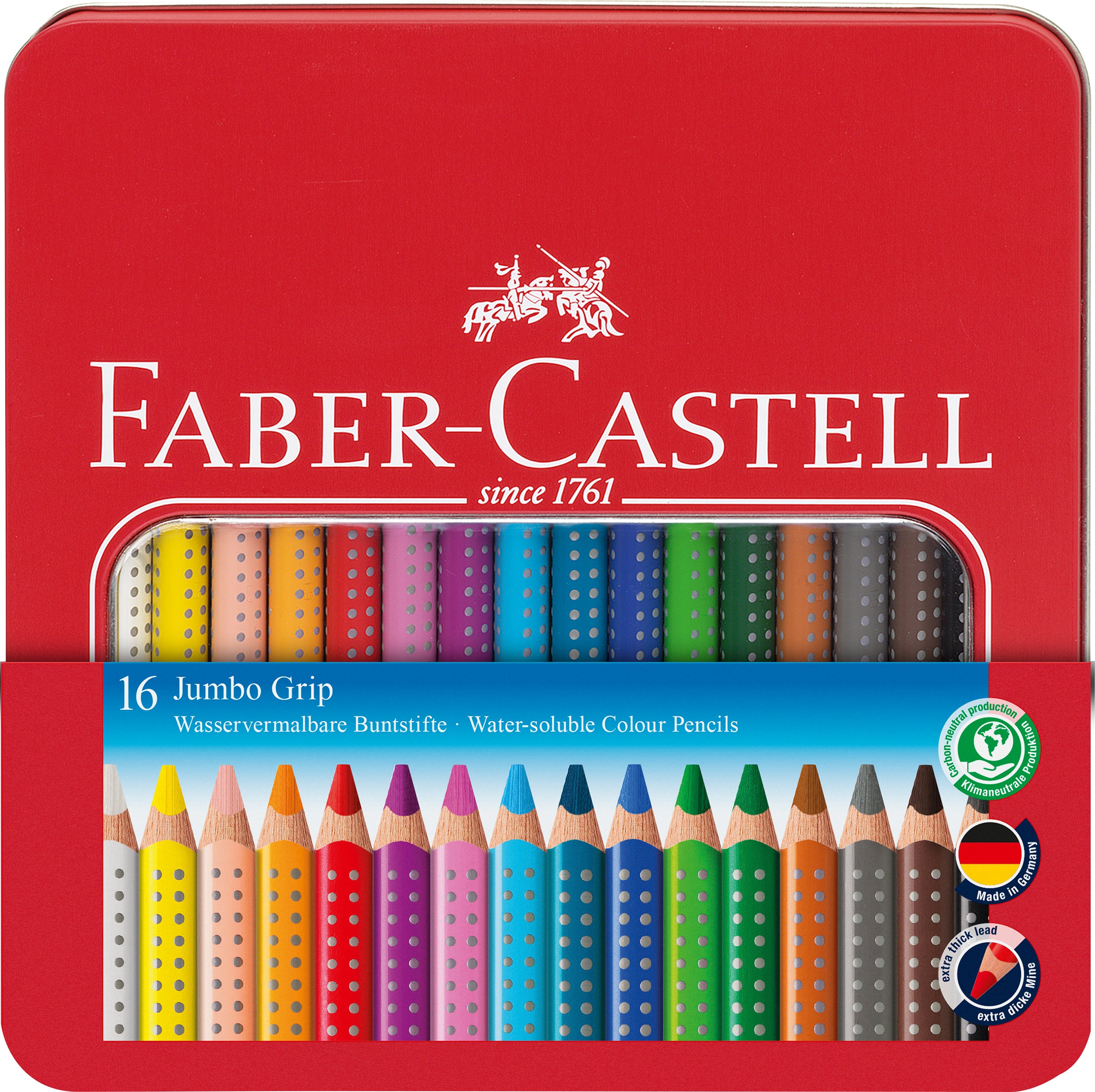 FABER-CA. Crayon de couleur Jumbo Grip