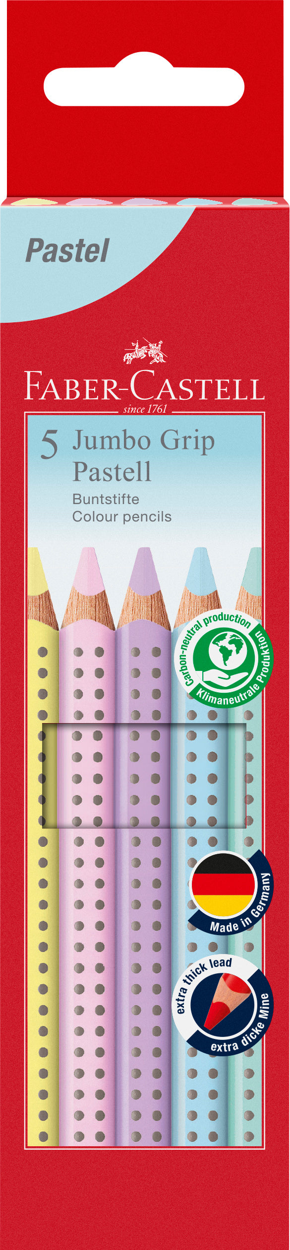 FABER-CA. Crayon de couleur Jumbo Grip