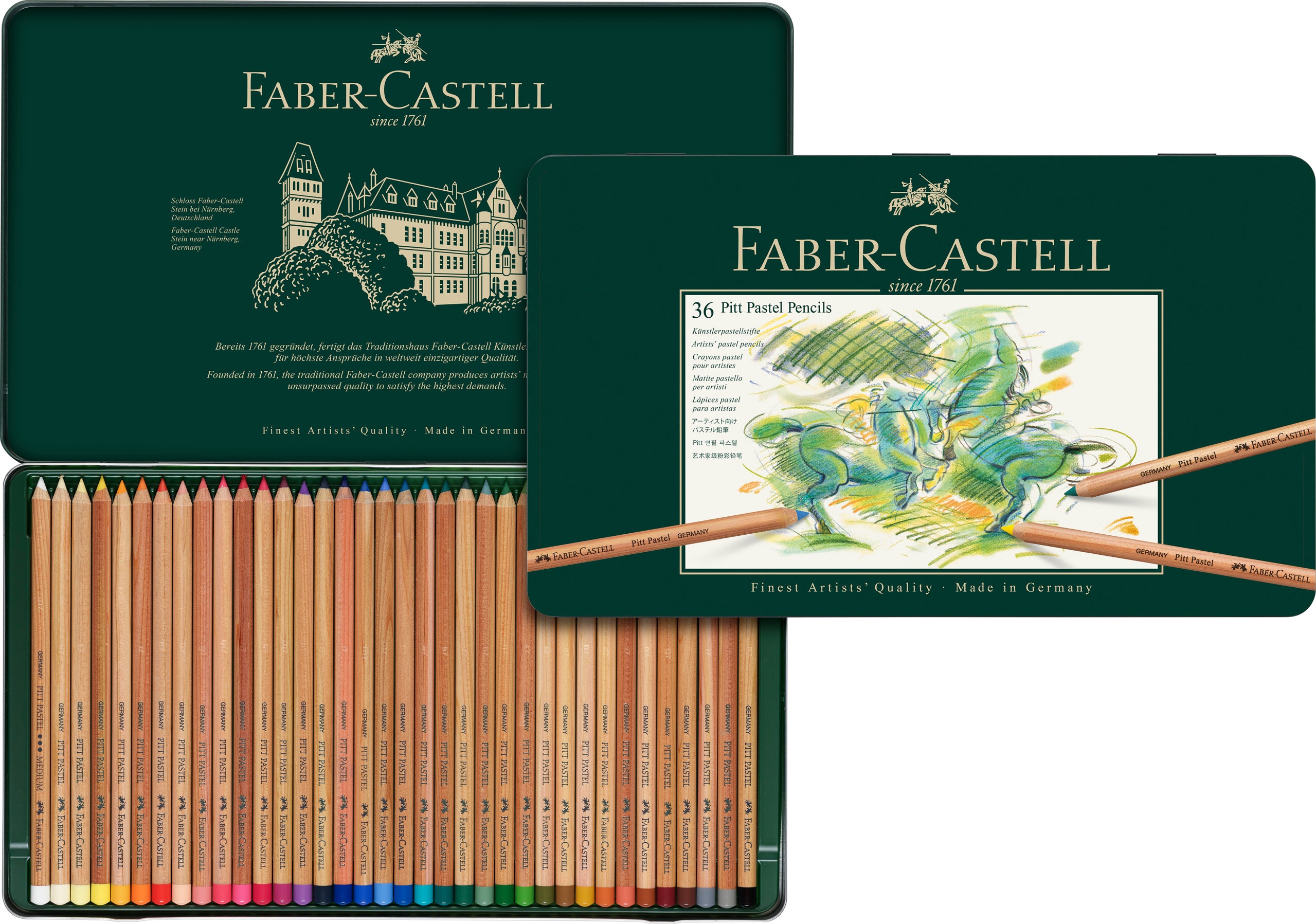 FABER-CA. Crayon Pitt