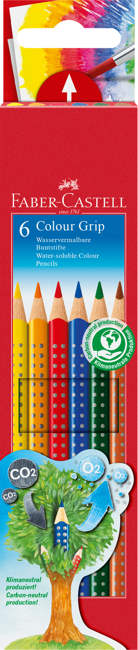 FABER-CA. Crayons couleur Grip