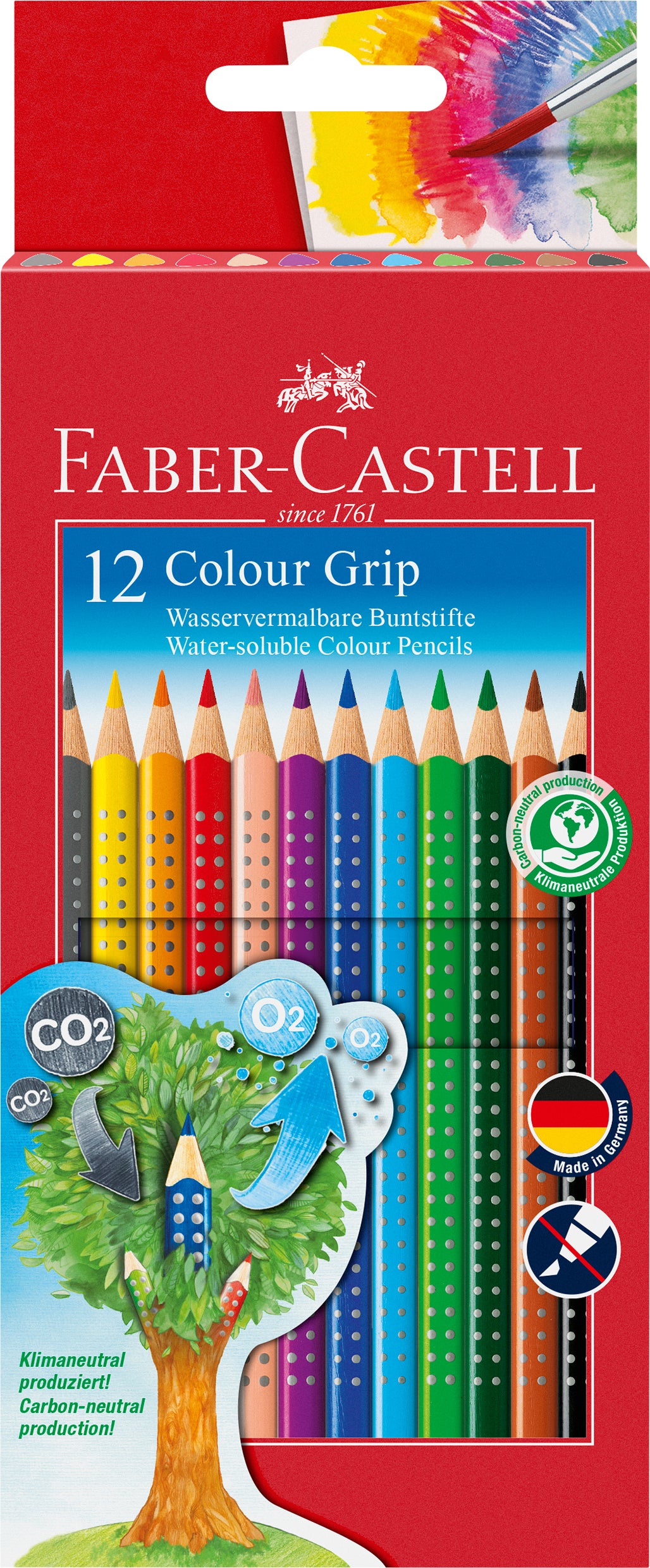 FABER-CA. Crayons colour Grip