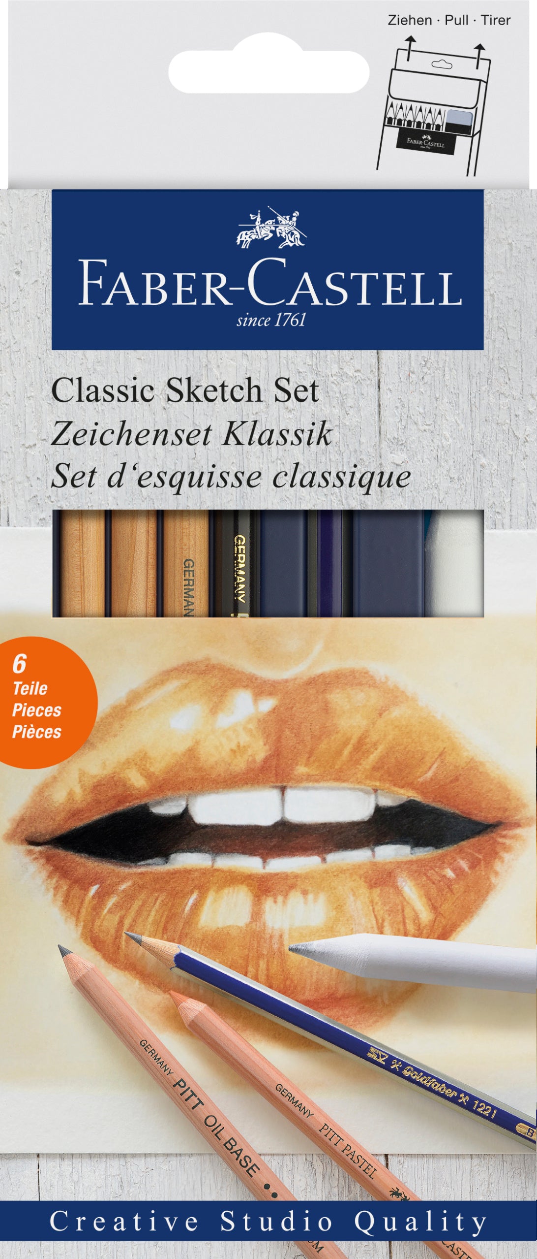FABER-CA. Set à dessiner classique