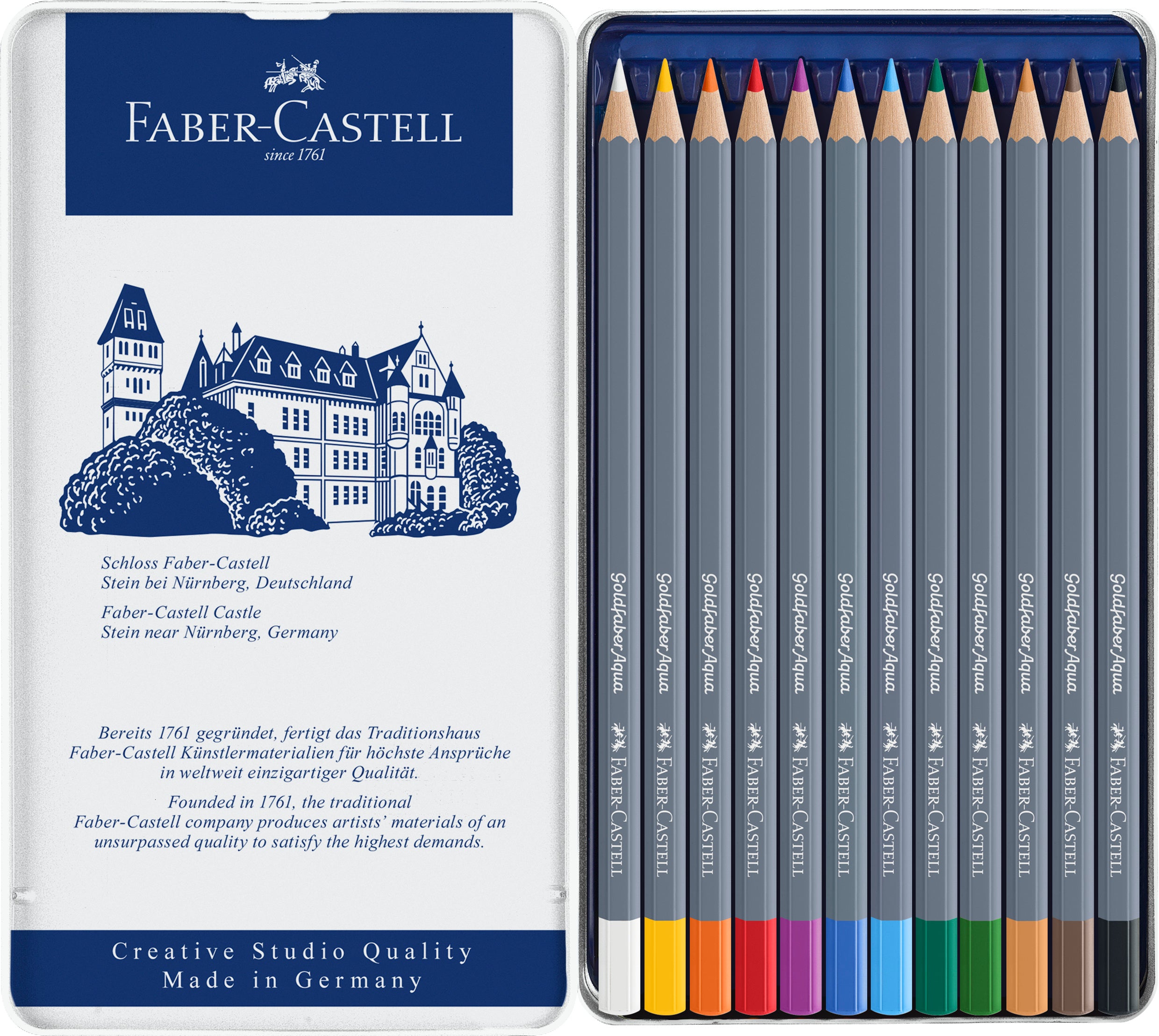 FABER-CA. Goldfaber crayon aquarelle
