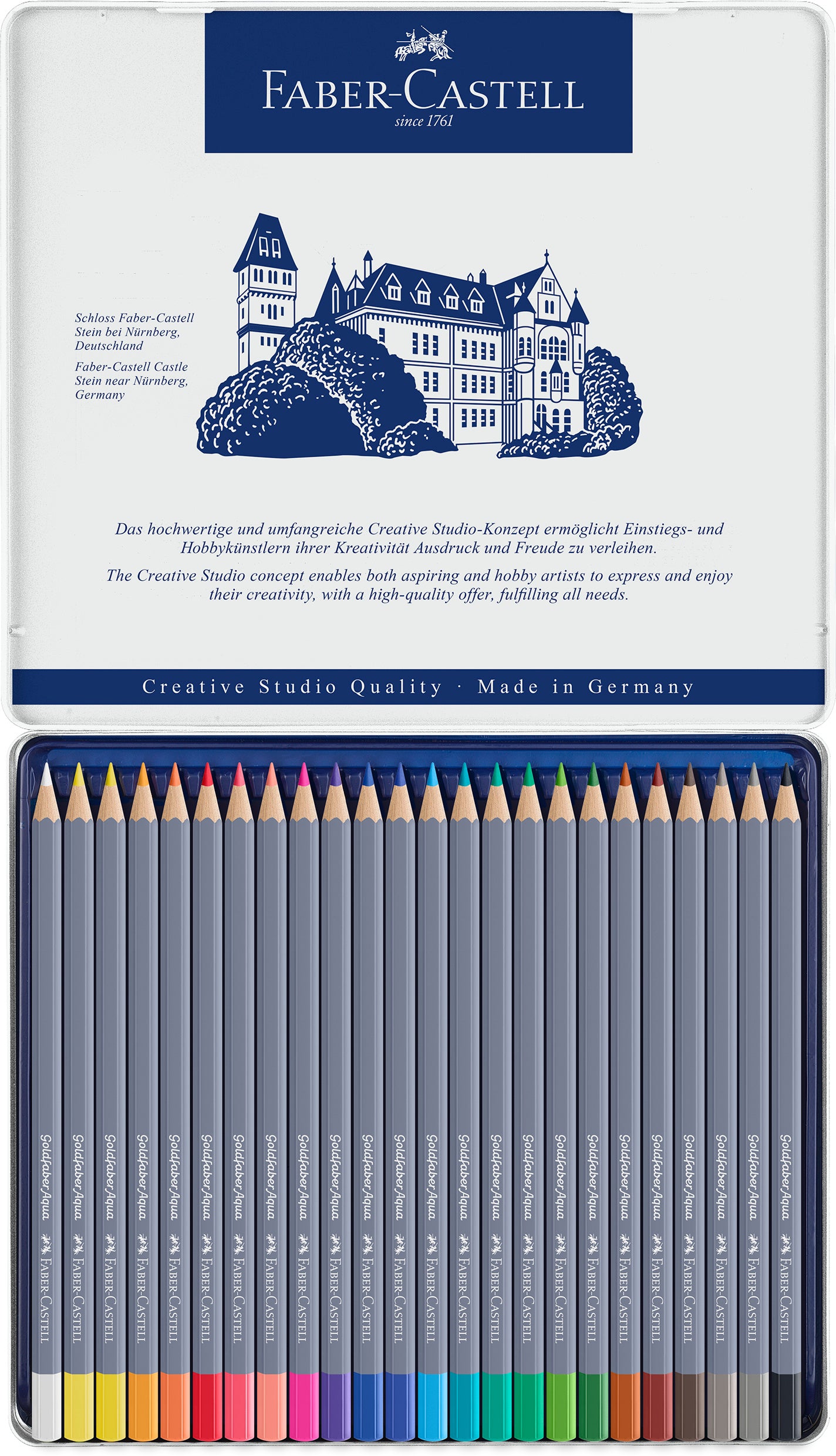 FABER-CA. Goldfaber crayon aquarelle