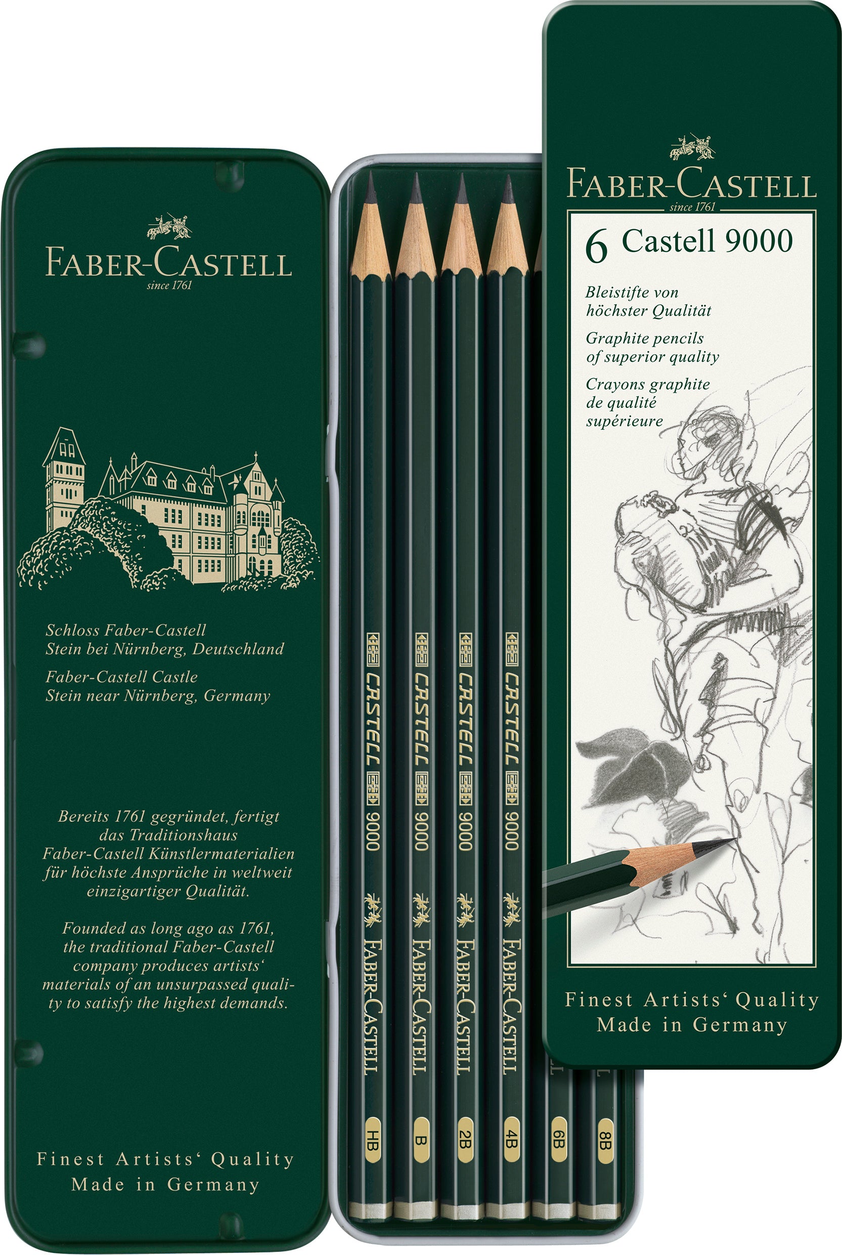 FABER-CA. Crayon CASTELL 9000
