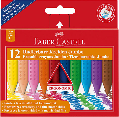 FABER-CA. Craie Grip Jumbo