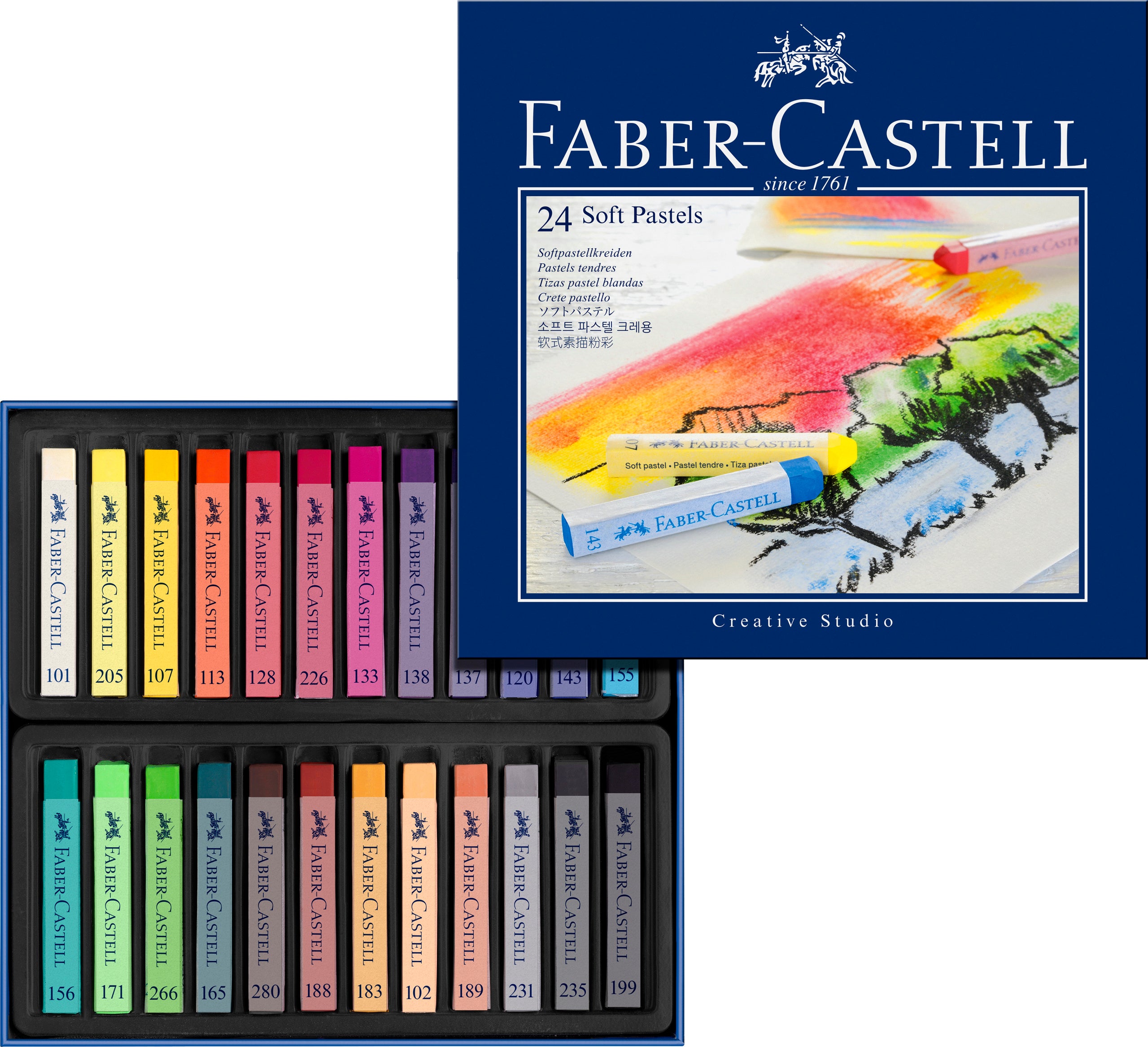 FABER-CA. craies pastels