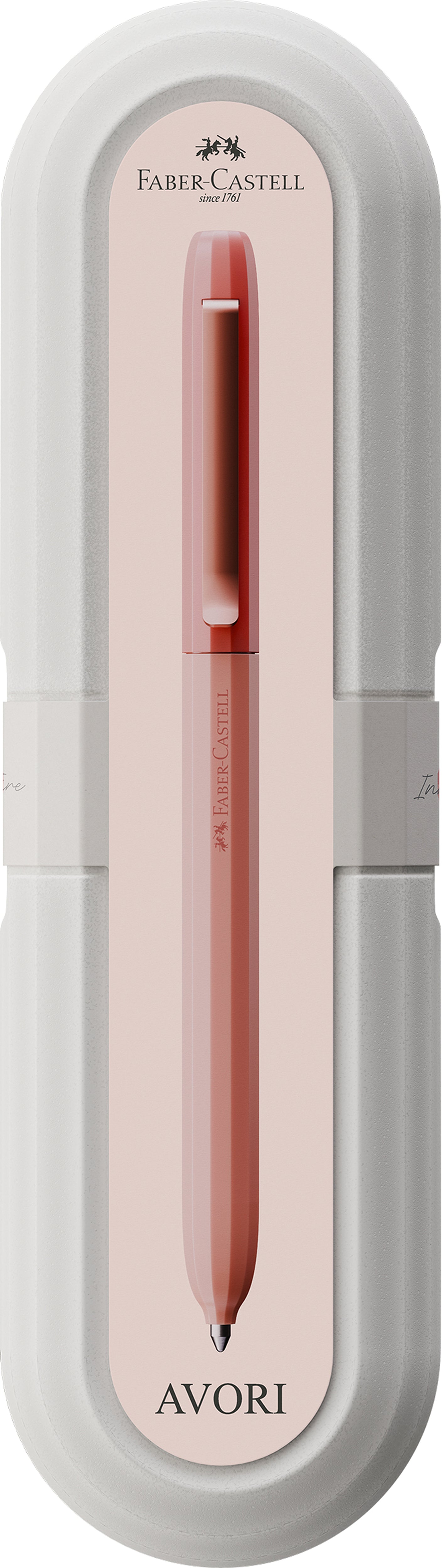 FABER-CASTELL Stylo à bille Avori XB 140664 Inner Fire