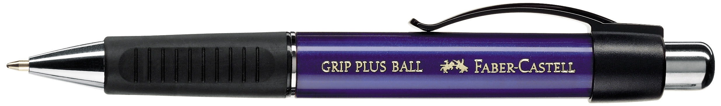 FABER-CASTELL Stylo à bille Grip 1407 0.7mm 140732 metallic-bleu
