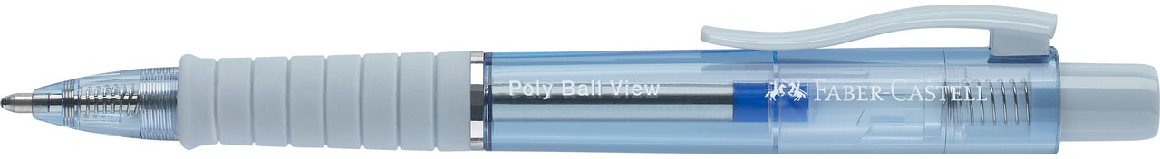 FABER-CASTELL Stylo à bille Poly Ball View 145766 Icy Glow