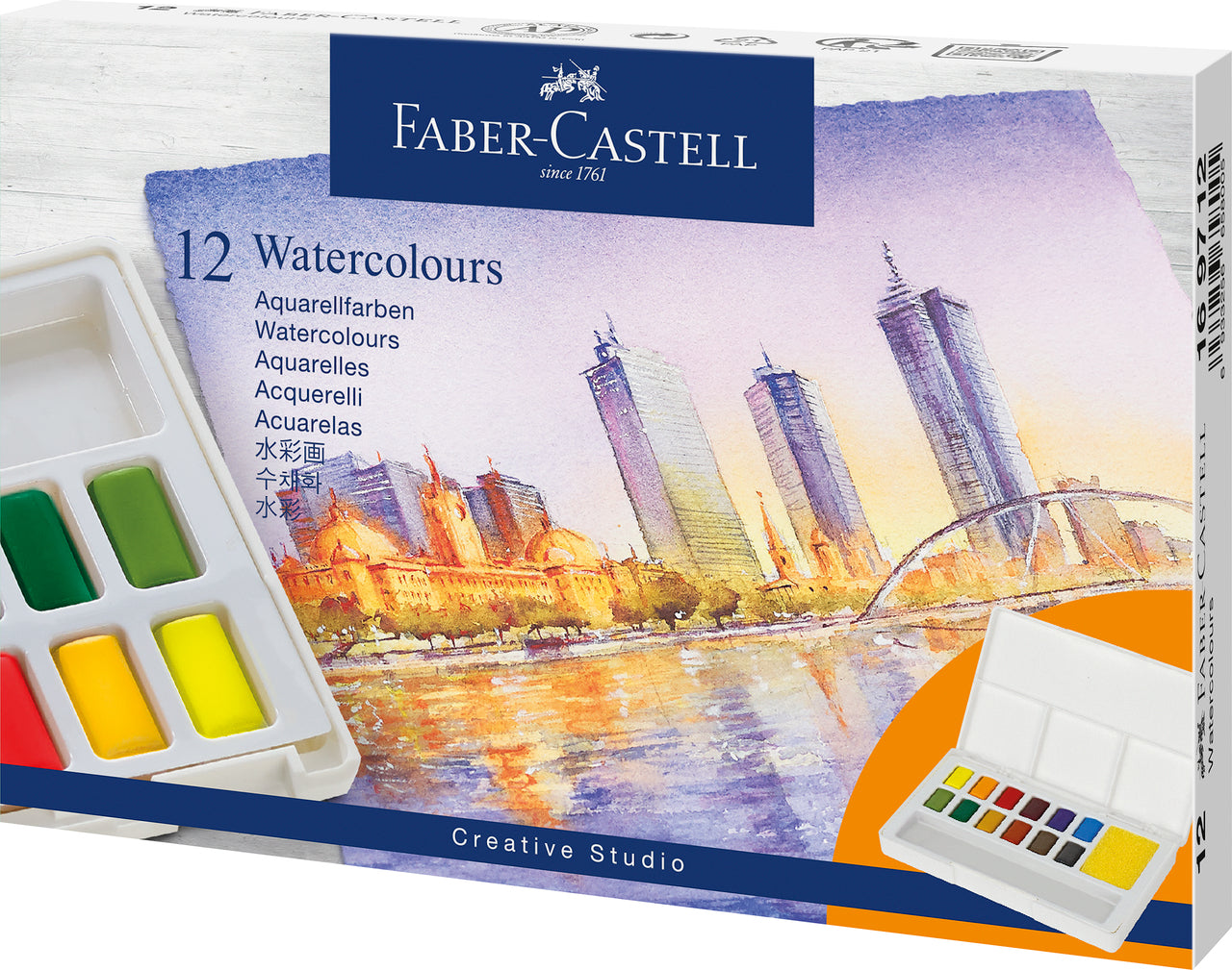 FABER-CA. Couleurs aquarelles