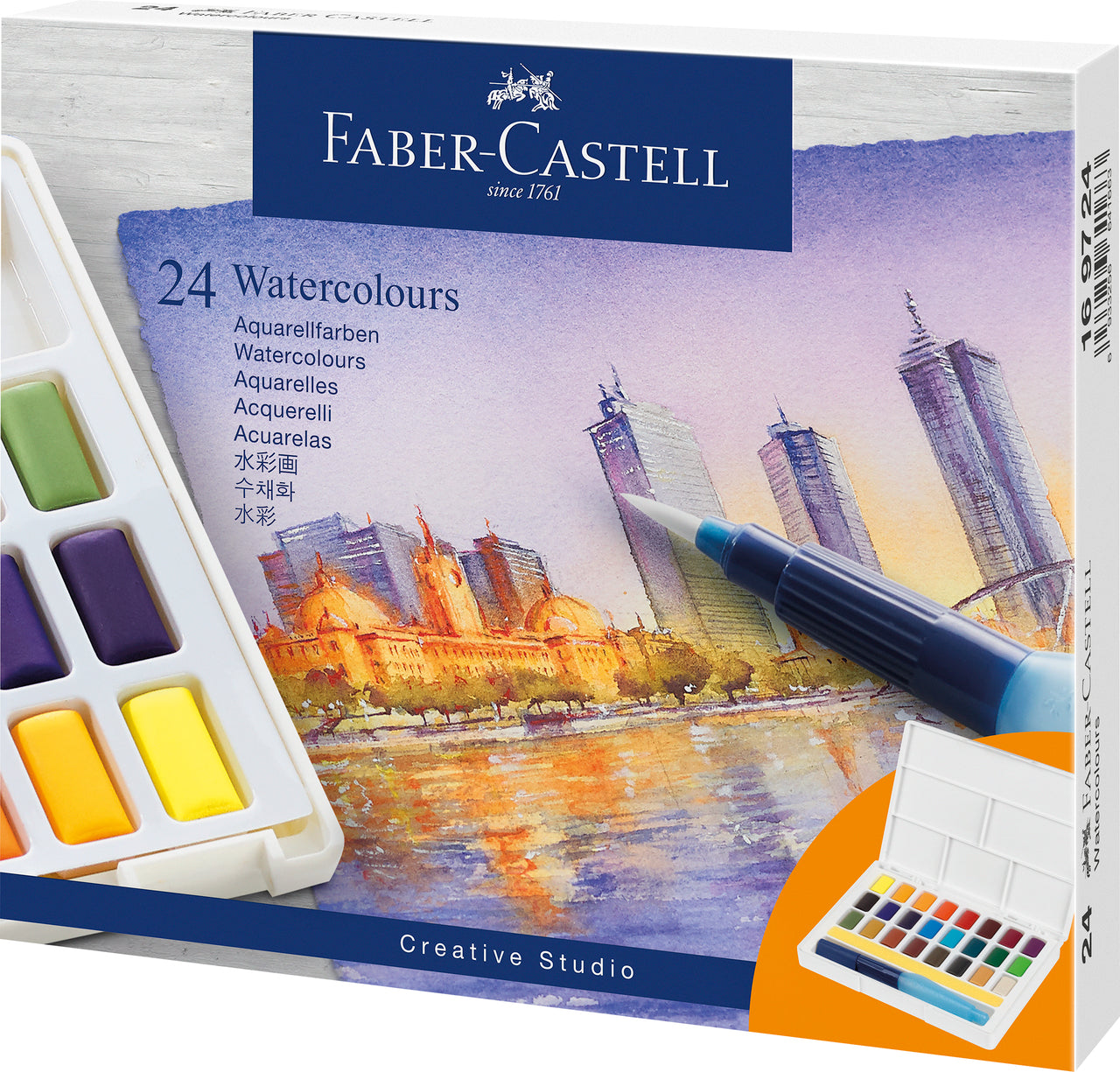 FABER-CA. Couleurs aquarelles