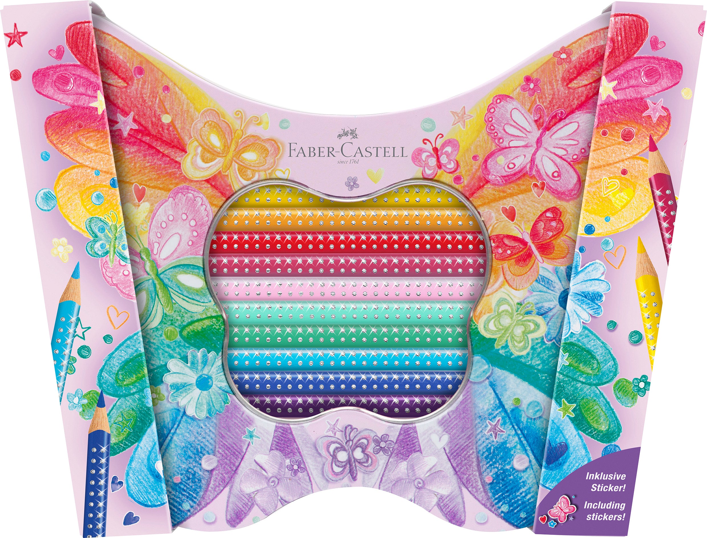 FABER-CA. Coffret crayons de couleur