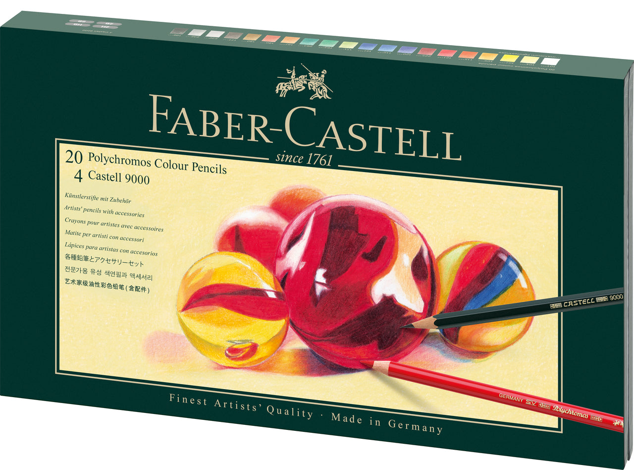 FABER-CA. Crayons couleurs Polychromos
