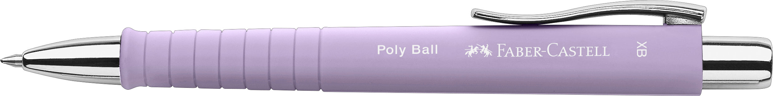 FABER-CASTELL Stylo à bille Poly Ball XB 241104 sweet lilac