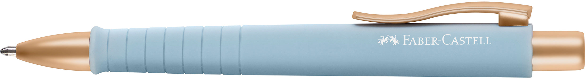 FABER-CASTELL Stylo à bille Poly Ball XB 241186 Urban sky blue