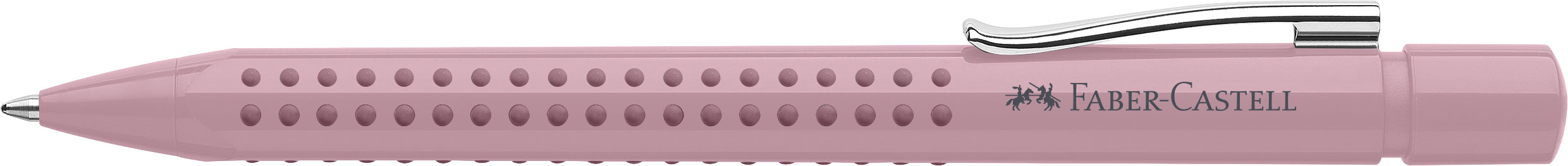 FABER-CASTELL Stylo à bille GRIP 2010 M 243907 rose shadows