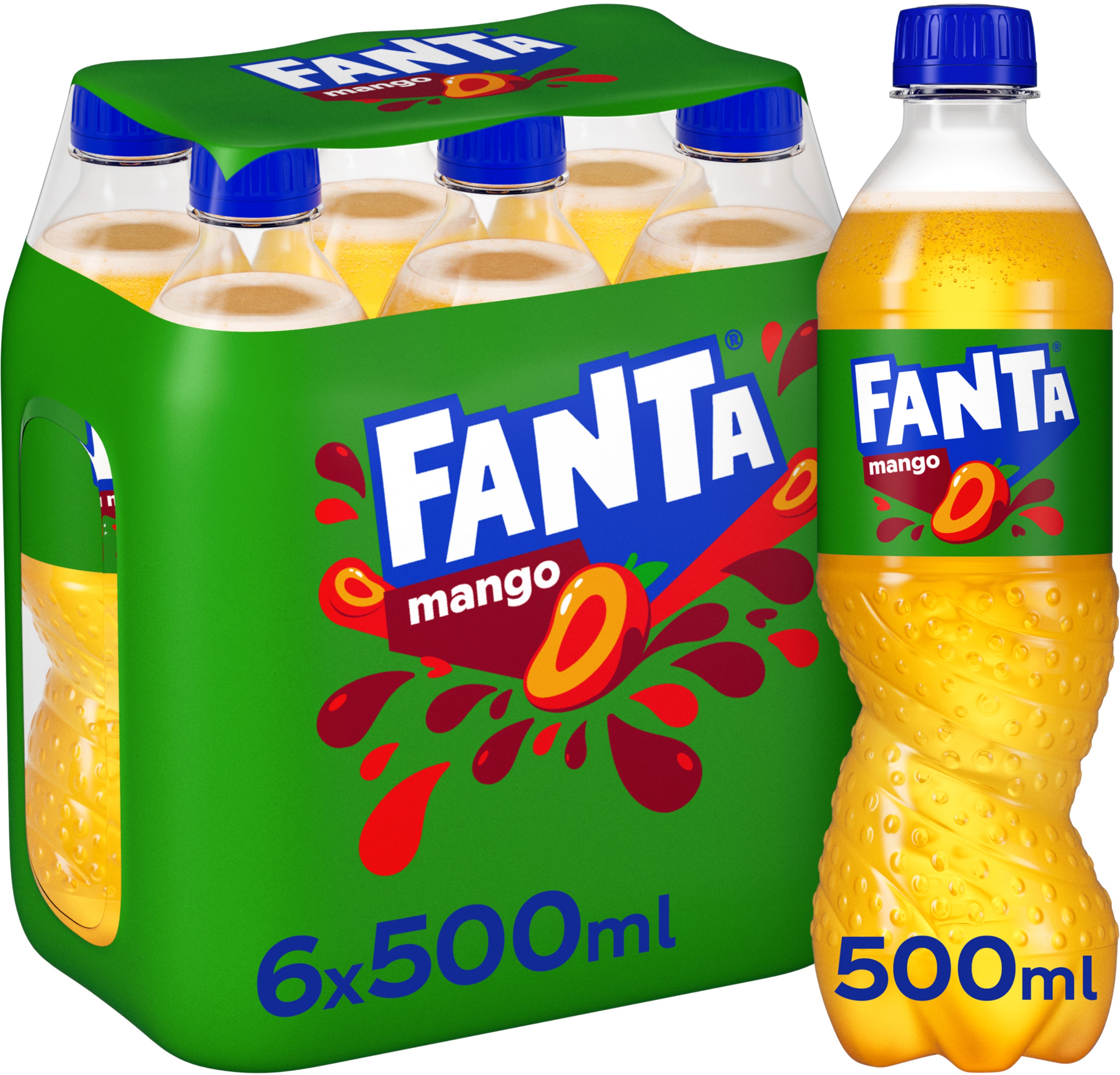 FANTA Mangue 159001 50cl, 6 pcs.