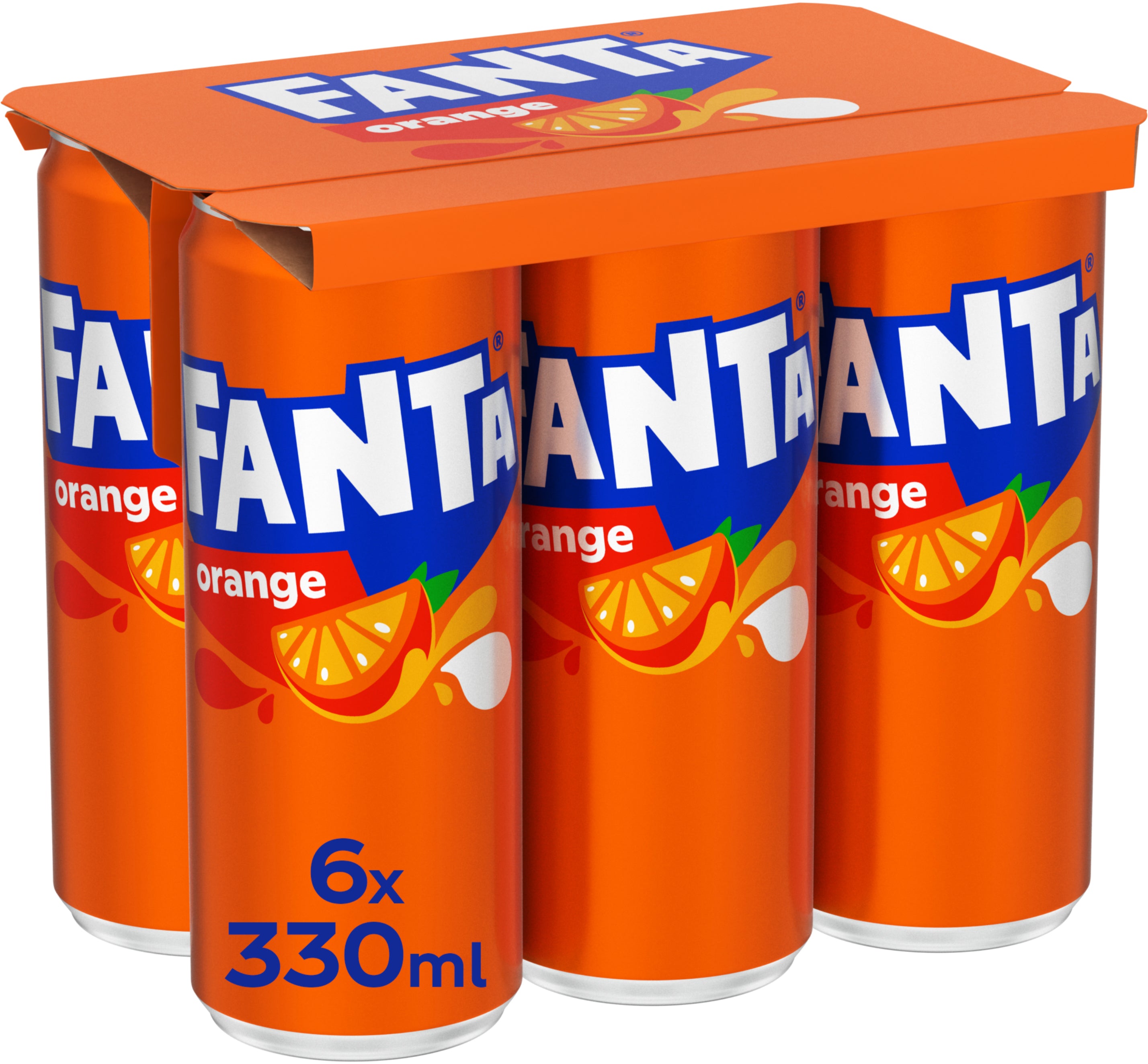 FANTA Orange 404027 33cl, 6 pcs.
