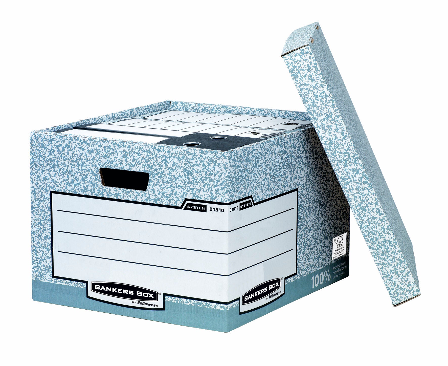 FELLOWES  BankersBox gris/blanc