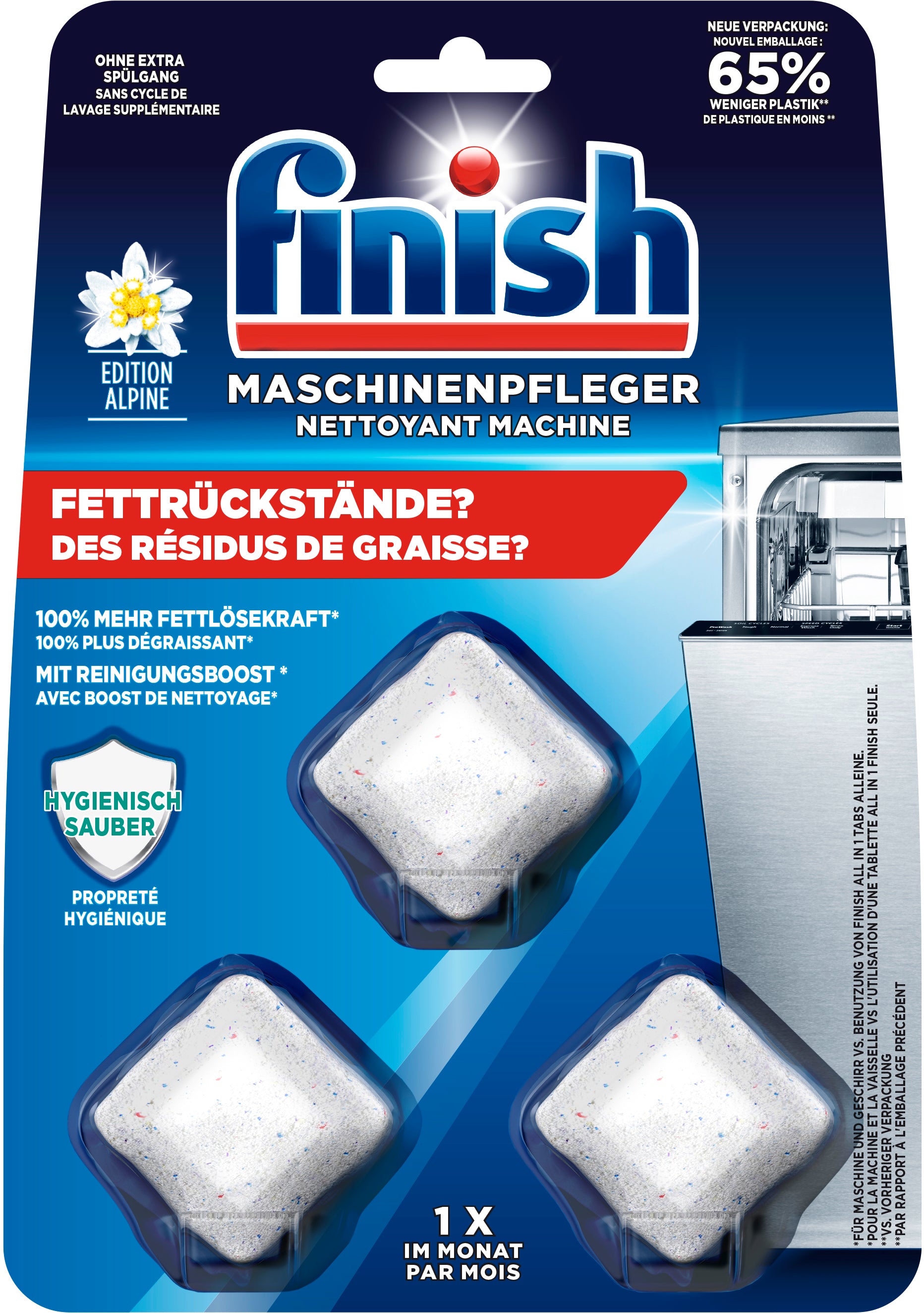 FINISH Conservateur de machines 3208149 3 Tabs