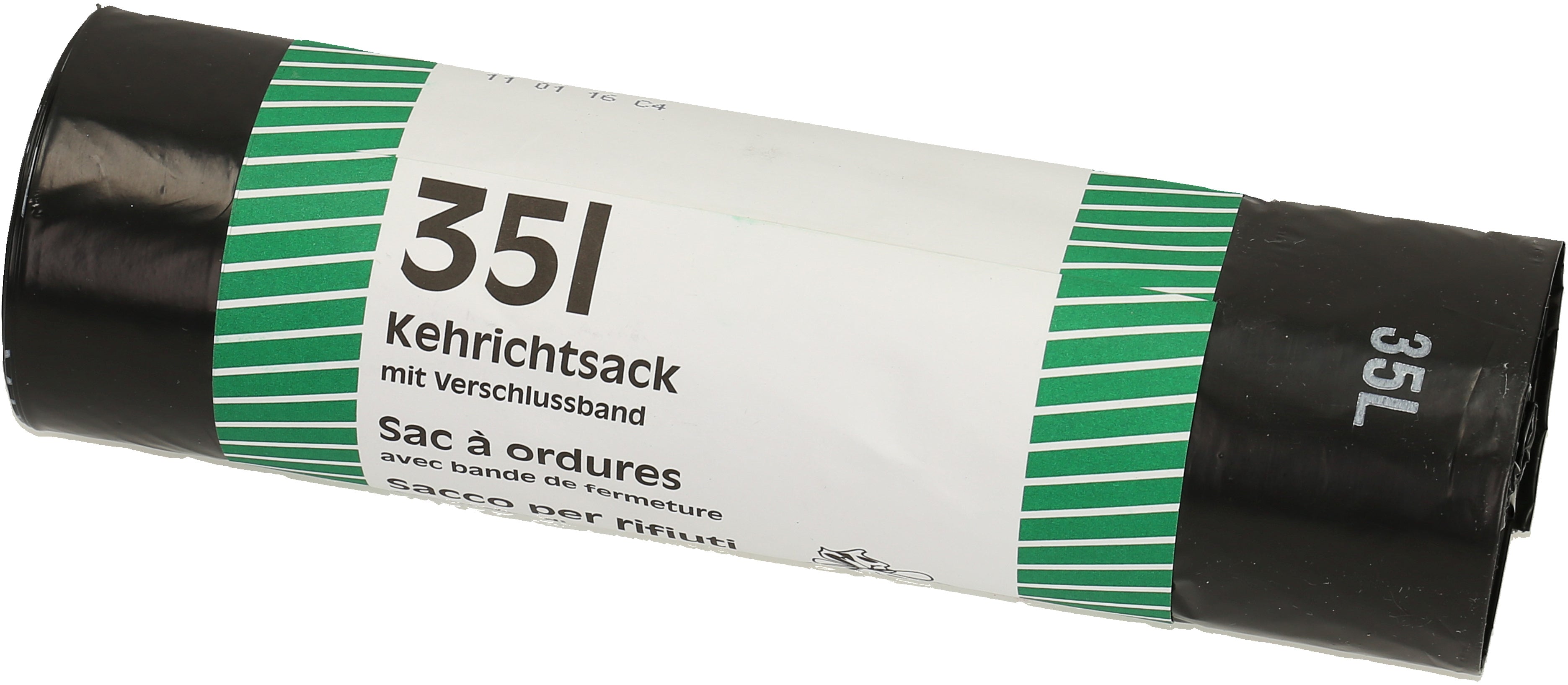FLEXIPLAST Sac à ordures 35l 1050 bande de fermetures
