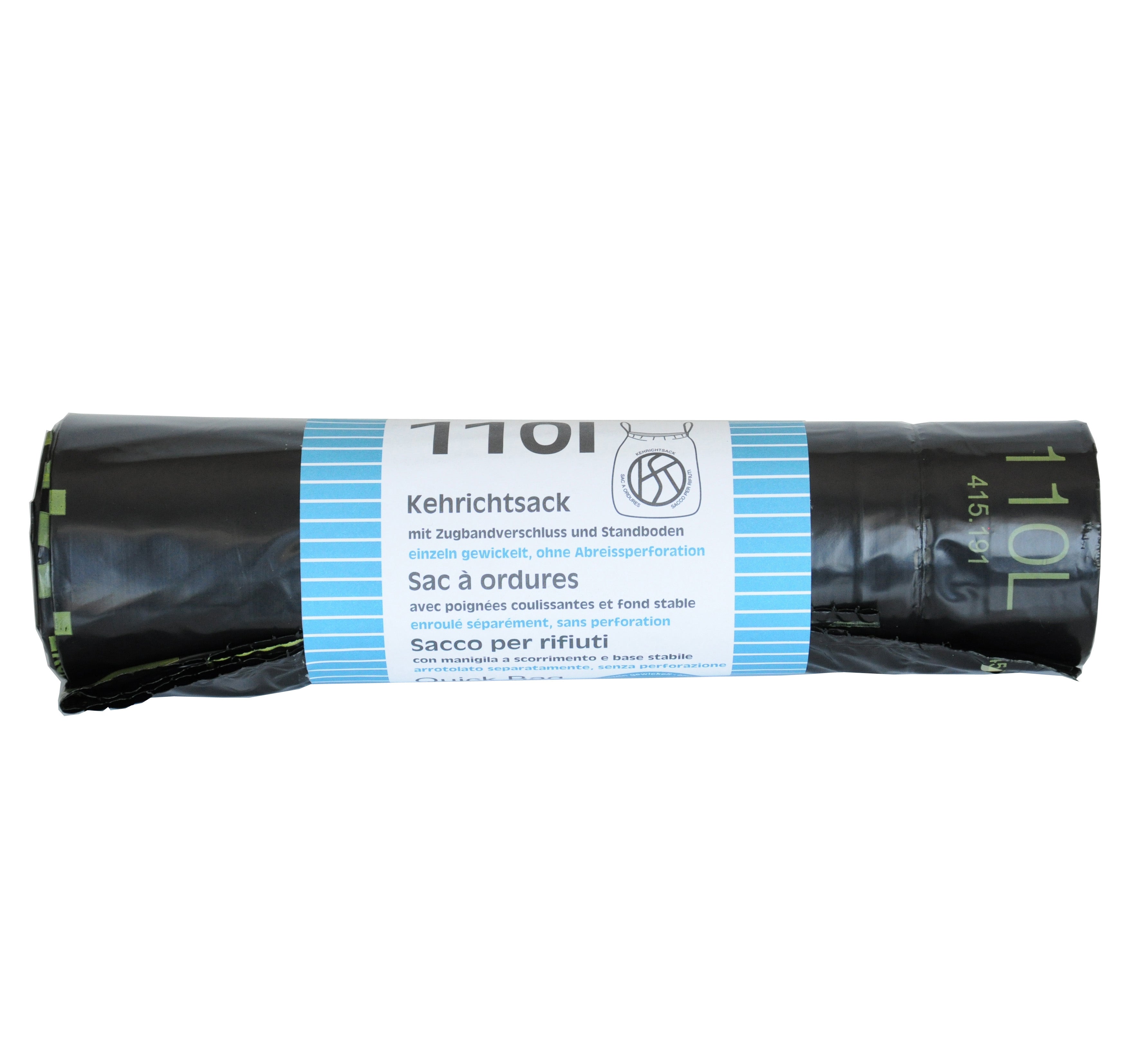 FLEXIPLAST Sac déchets OKS 110lt 1118 52my, LD-PE, noir 10 pcs.