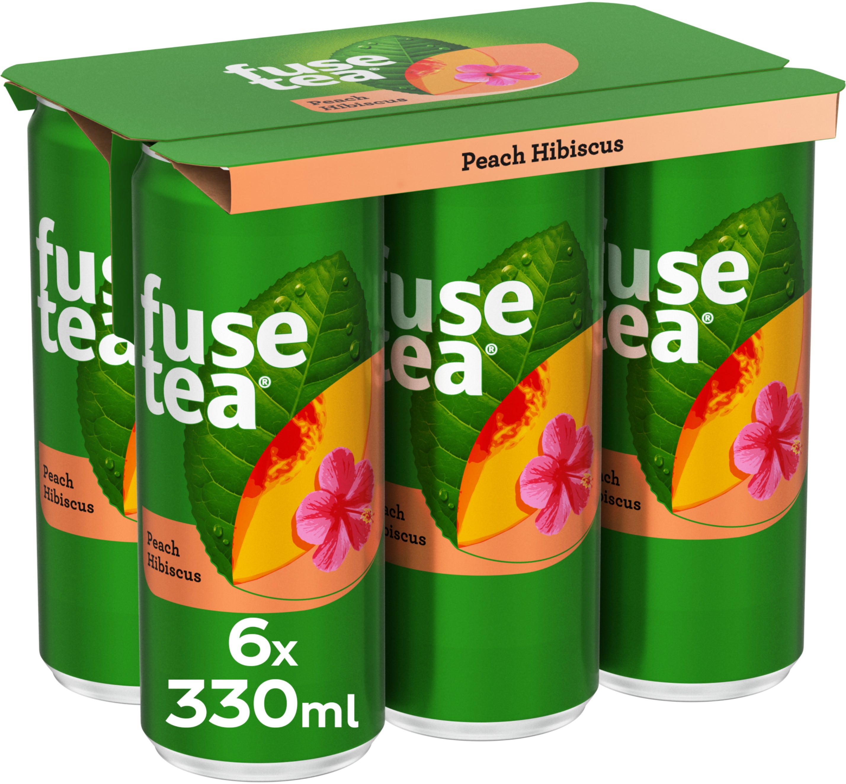 FUSE TEA Peach Hibiskus 1984901 33cl, 6 pcs.