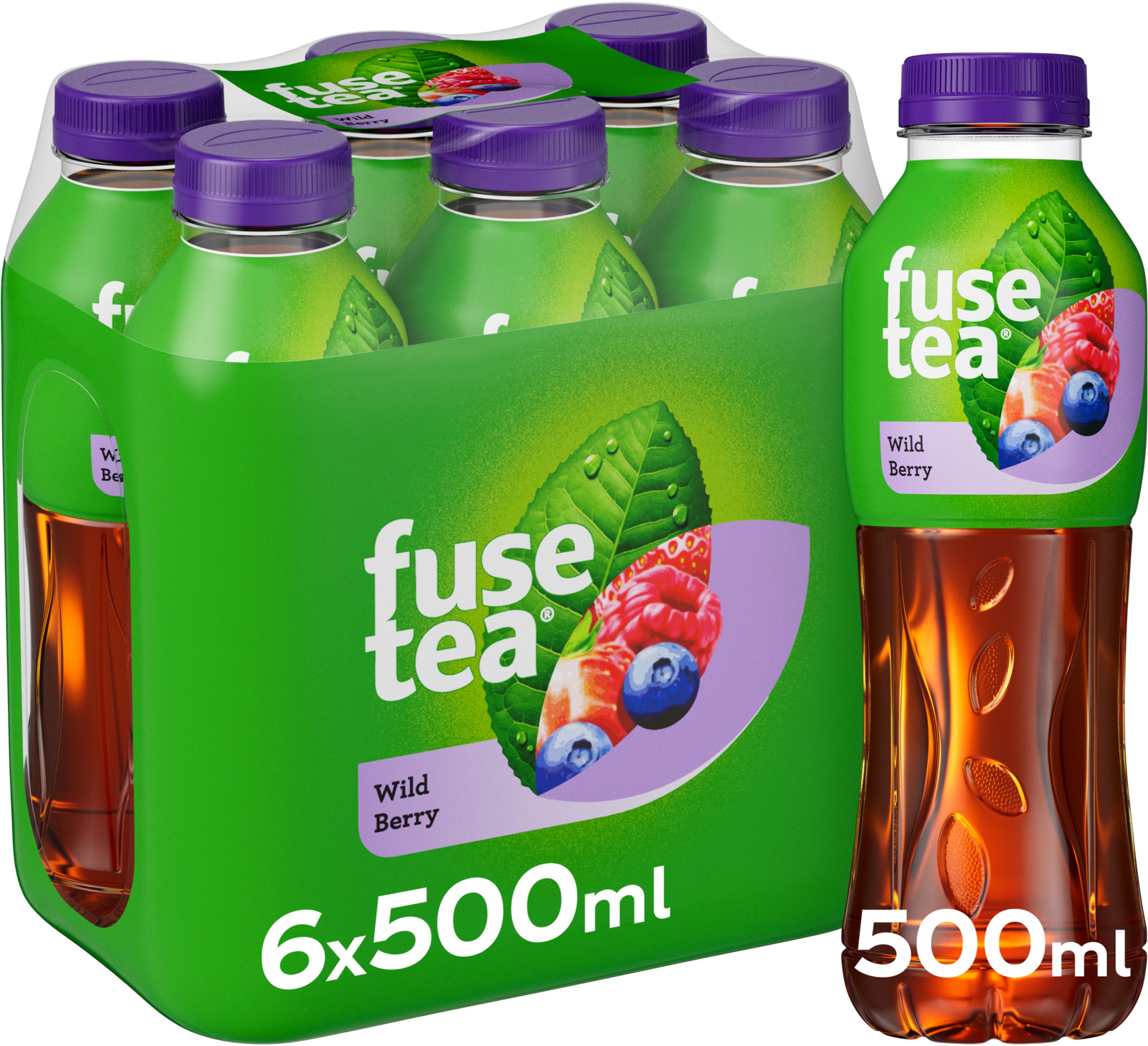FUSE TEA Wildberry 2223201 50cl, 6 pcs.