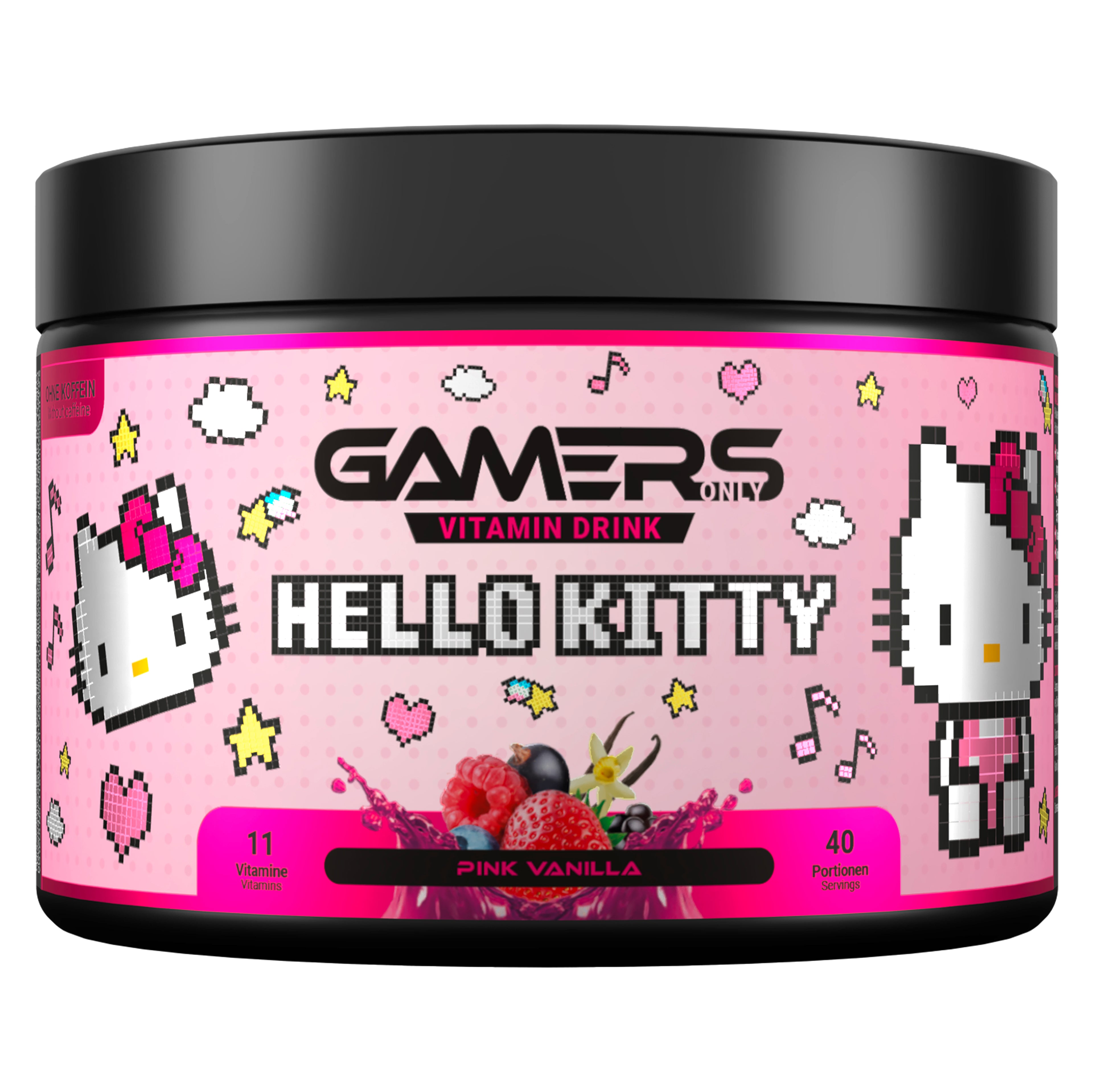 GAMERSONLY Vitamin Drink Powder 40 Port. GO08DL0325 Hello Kitty Pink Vanilla