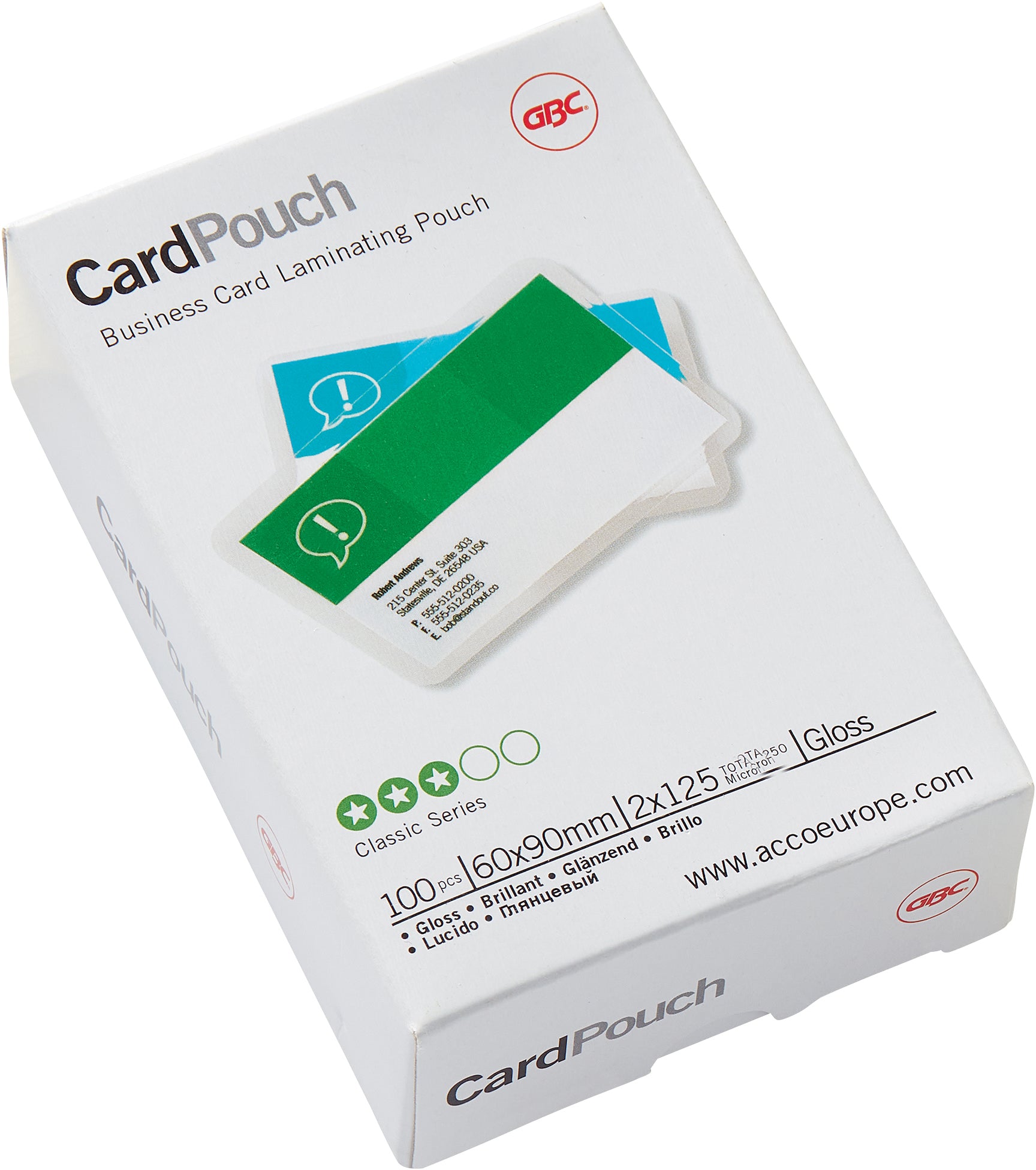 GBC       Pochettes à plastifier   60×90