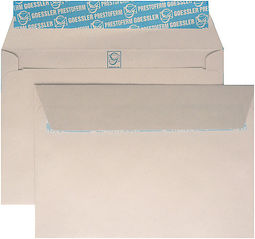 GOESSLER Enveloppe Renova s/fenêtre C6 1141 80g, gris 500 pcs.