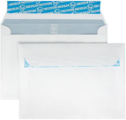GOESSLER Enveloppe Cavanna s/fenêtre C5 1171 100g, blanc 500 pcs.