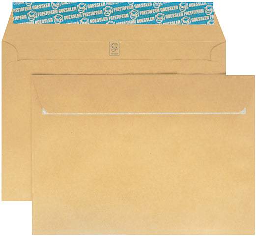 GOESSLER Enveloppe Kraft s/fenêtre C5 1172 100g, brun 500 pcs.