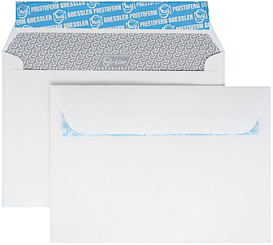 GOESSLER Enveloppe G-Line s/fenêtre C6 2001 100g, blanc 500 pcs.