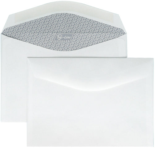 GOESSLER Enveloppe G-Line s/fenêtre C6 2006 100g, blanc 500 pcs.