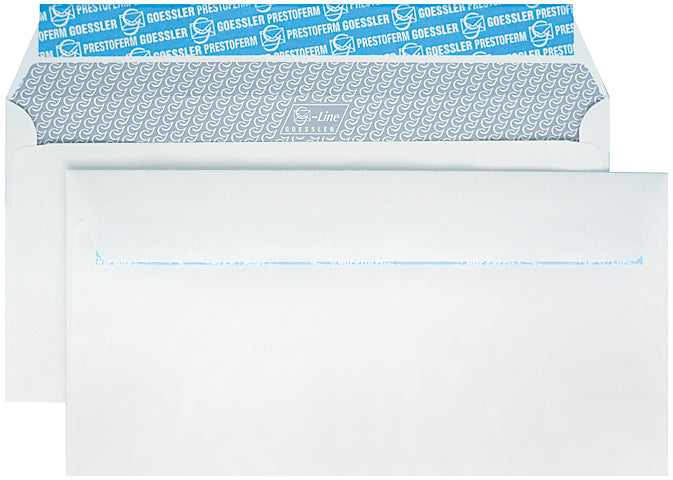 GOESSLER Enveloppe G-Line s/fenêt. C5/6 2021 100g, blanc 500 pcs.