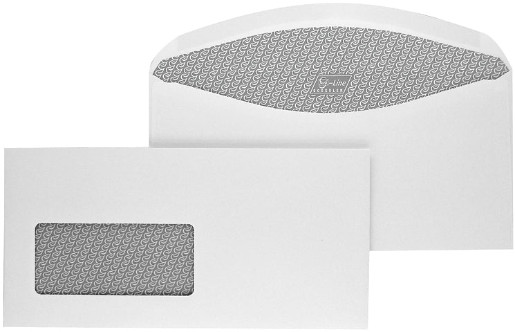 GOESSLER Enveloppe SN fênetre g. C5/6 2038 G-Line FSC , 100g 500 pcs.