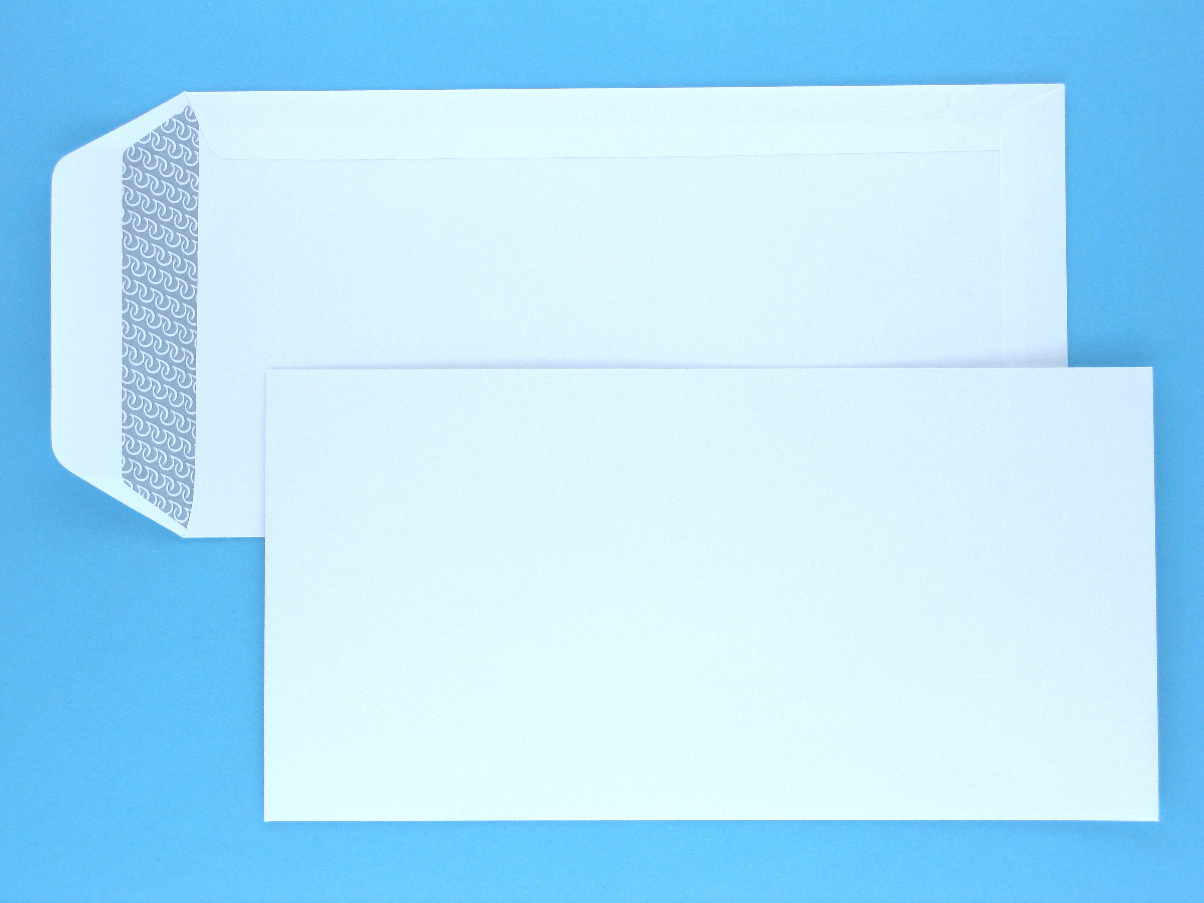 GOESSLER Enveloppe s/fenêtre 114x224mm 2208 100g, blanc 500 pcs.