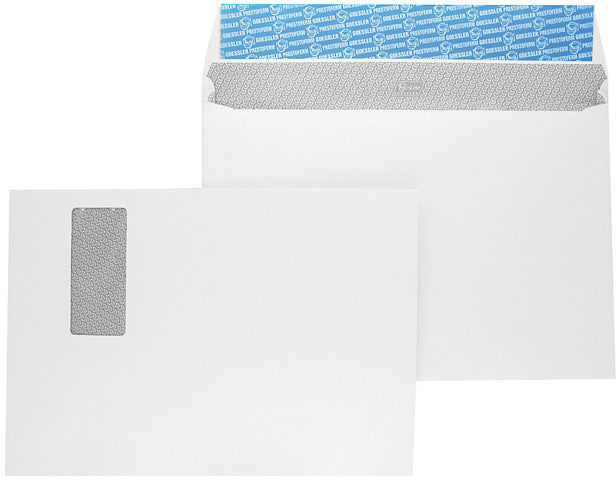 GOESSLER Enveloppe Expanso a/fenêtre C4 2209 120g/blanc/souff.lat. 100 pcs.