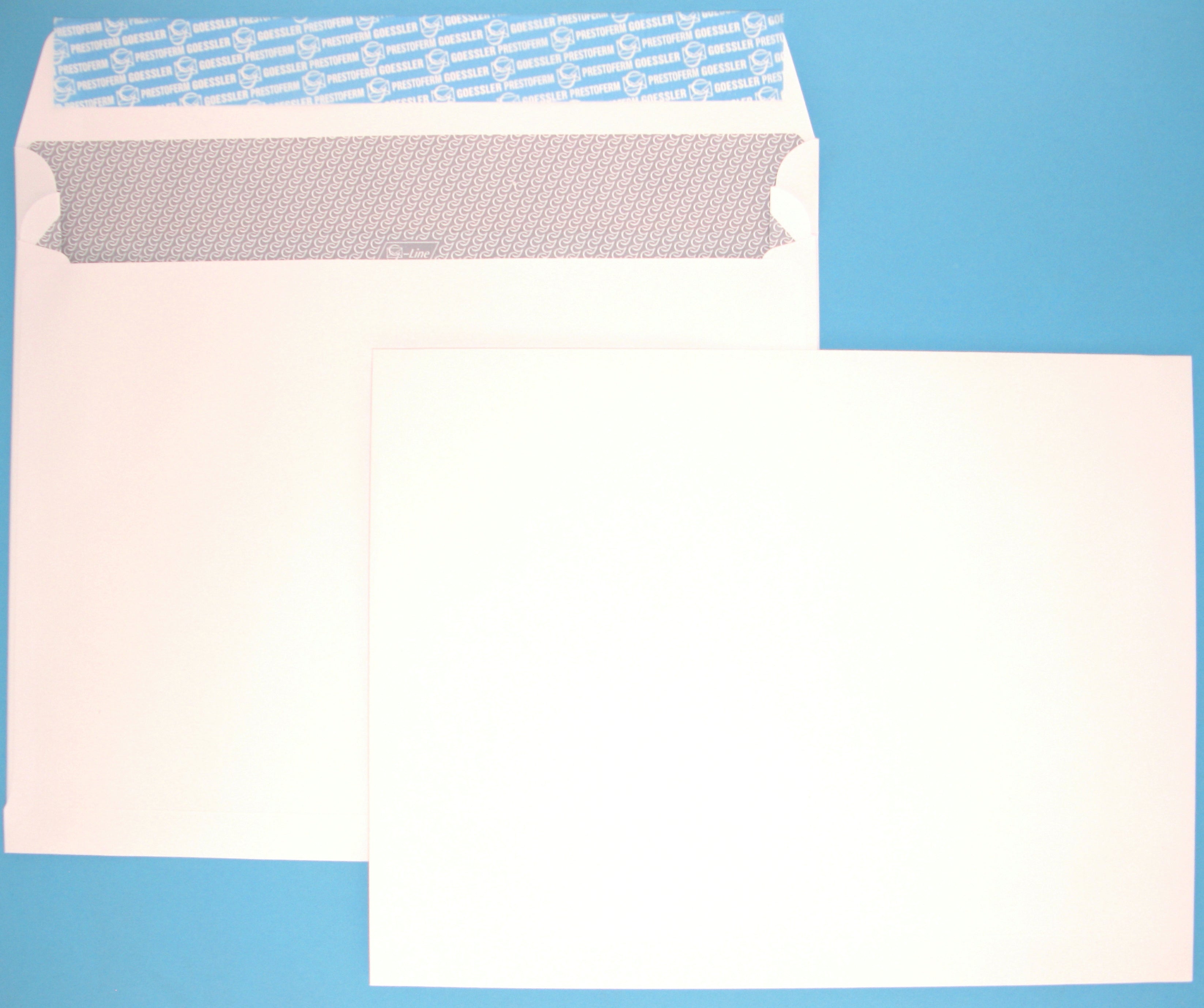 GOESSLER Enveloppe Expanso s/fenêtre C4 2226 140g/blanc/souff.lat. 100 pcs.